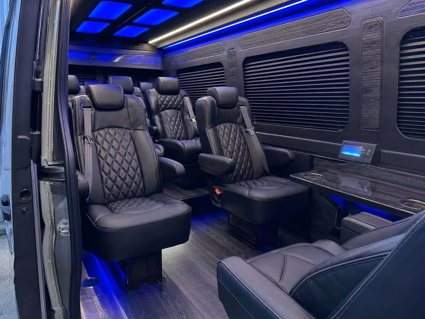 sprinter van transportation for groups and events across everett